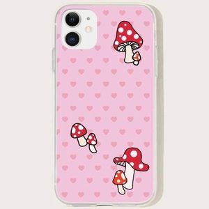 Mushroom Print iPhone 11 Case